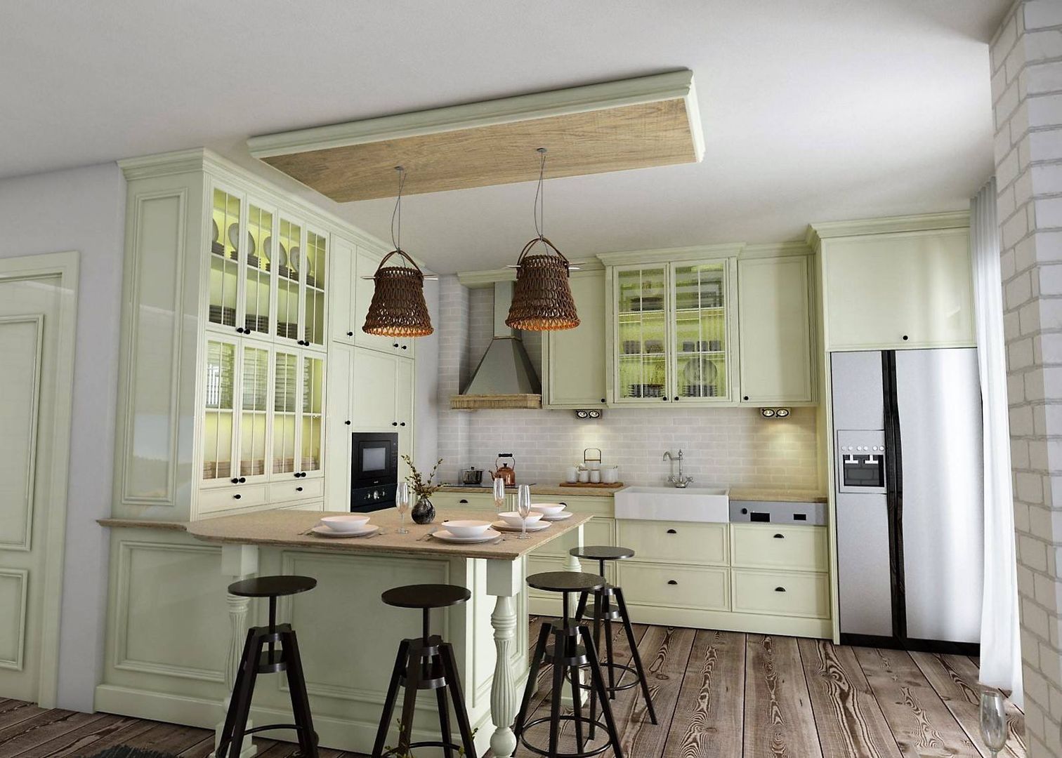 Country house , Murat Aksel Architecture Murat Aksel Architecture Kitchen Wood Wood effect