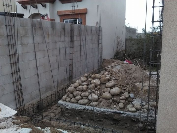Cimentación CA ARQUITECTOS Casas mediterráneas Concreto