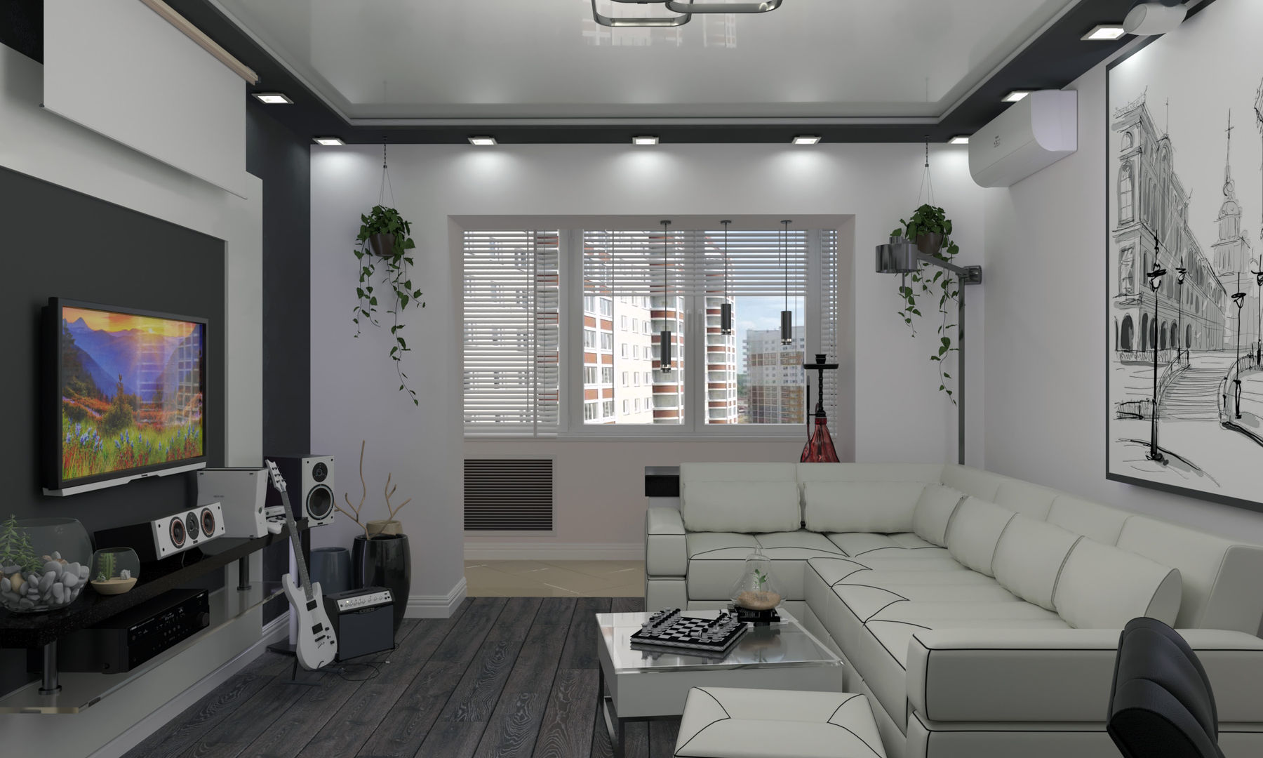 homify Salon industriel