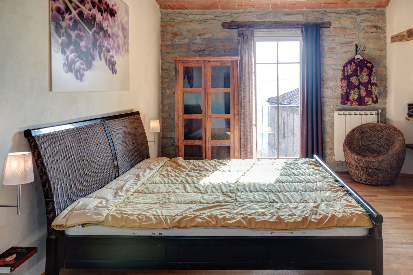 Casa vacanze situata in Piemonte: Casa Pasqualin, Andrea Chiesa è Progetto Immagine Andrea Chiesa è Progetto Immagine Rustic style bedroom