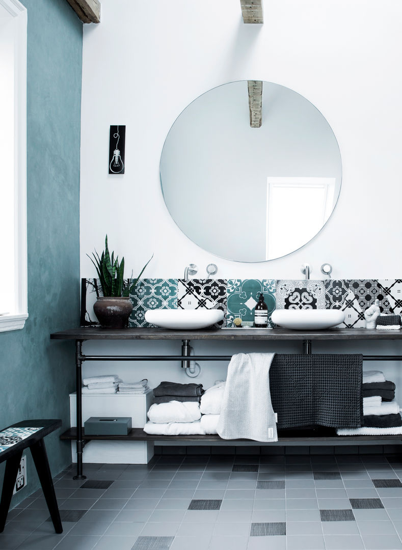 homify Baños de estilo escandinavo Lavamanos