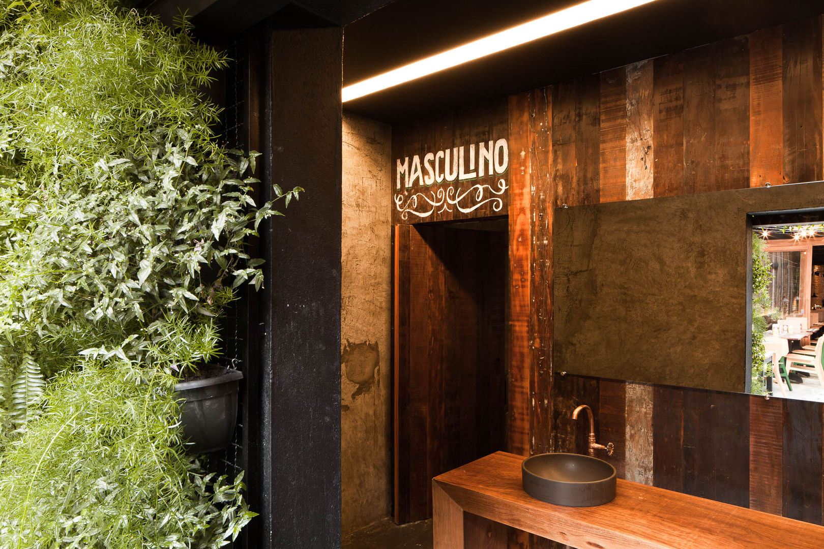 Cabana Burger , Lodo Barana Arquitetura e Interiores Lodo Barana Arquitetura e Interiores Rustic style bathroom Wood Wood effect