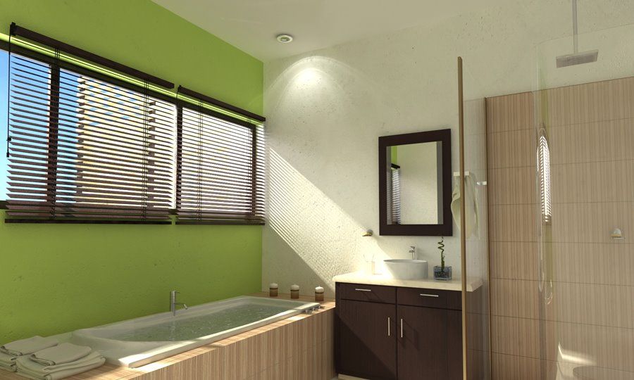 CASA C, FRACTAL CORP Arquitectura FRACTAL CORP Arquitectura Phòng tắm phong cách hiện đại