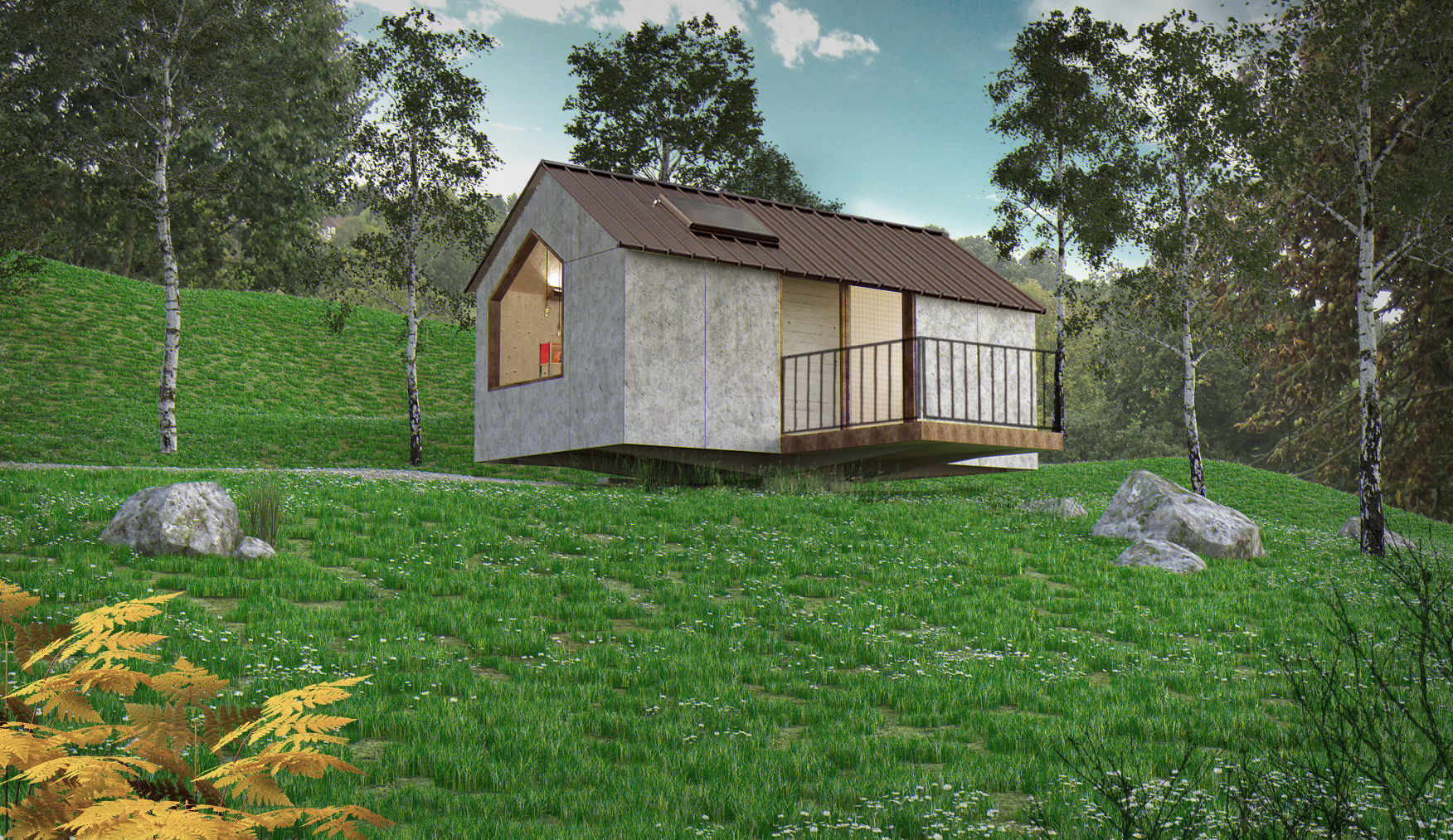 PROTOTIPO EXTEND _ Viviendas Refugio, @tresarquitectos @tresarquitectos Modern home