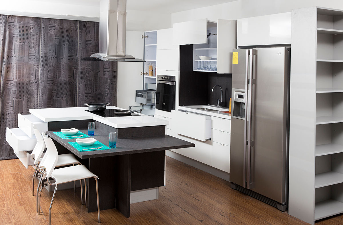 Combinando Ambientes. homify Cocinas de estilo moderno