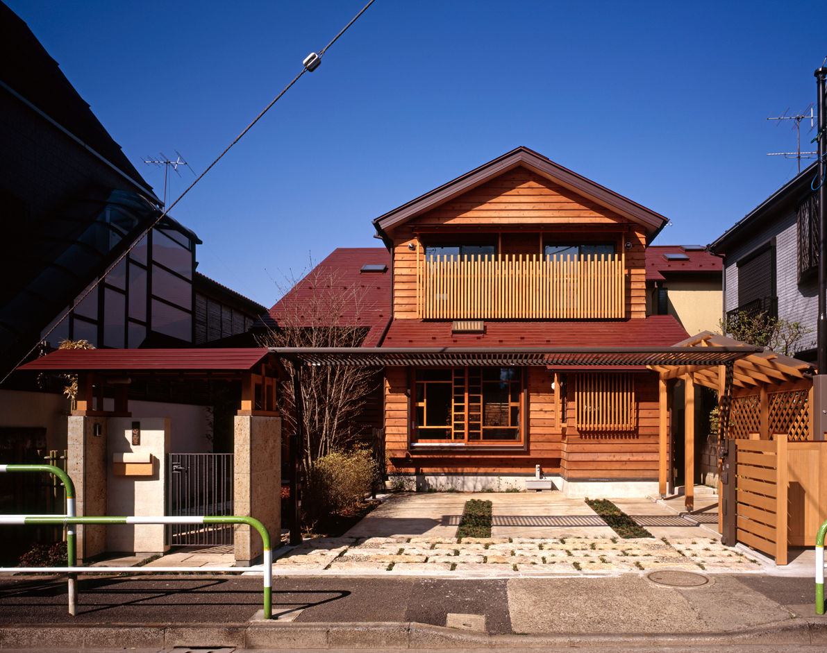 赤羽M邸, アイプランニング アイプランニング Eclectic style houses Wood Wood effect