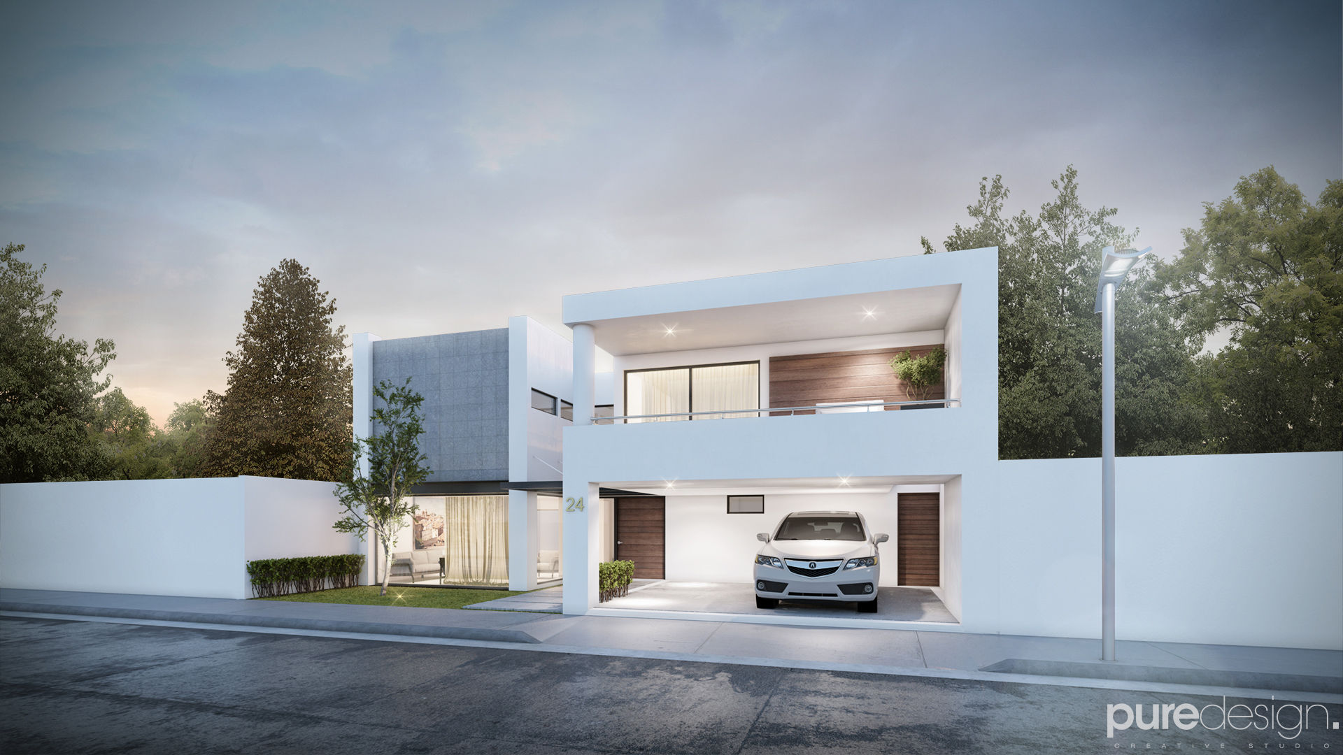 Santerra Residencial, Pure Design Pure Design Minimalist house