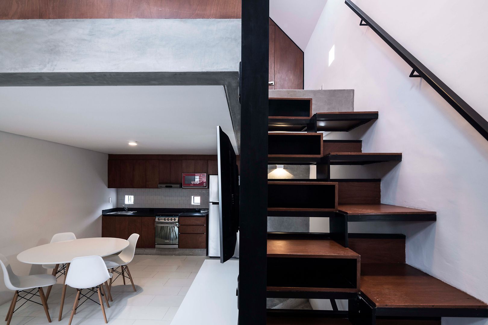 Casa Xomalli, DMP Arquitectura DMP Arquitectura Pasillos, vestíbulos y escaleras de estilo moderno