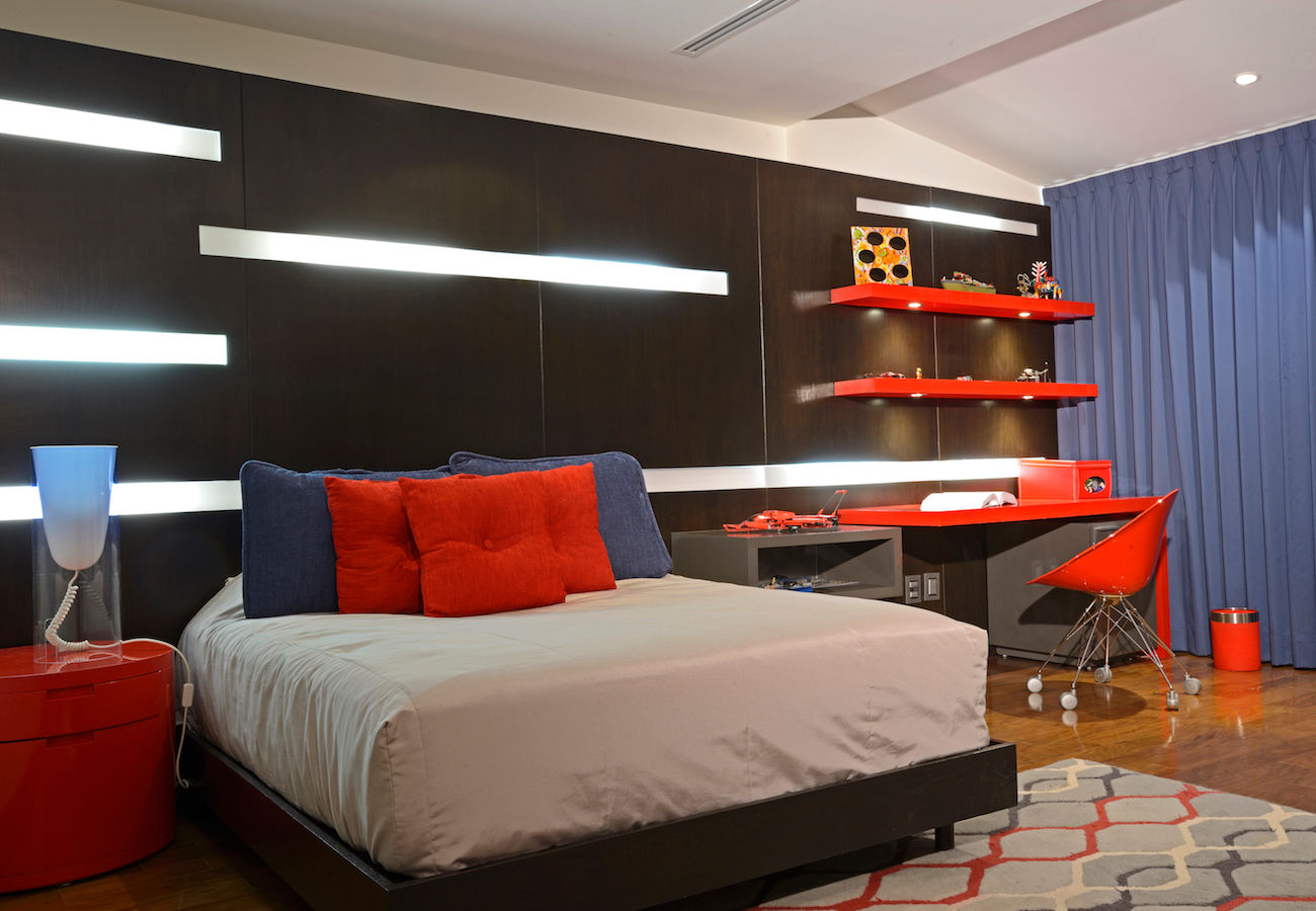 Residencia Valle Real, Spacio Spacio Modern style bedroom