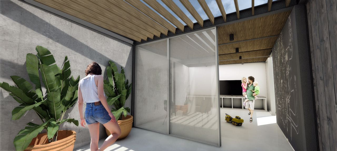 Terraza Pelícanos , Cooperativa Cooperativa Balcones y terrazas de estilo moderno Madera Acabado en madera