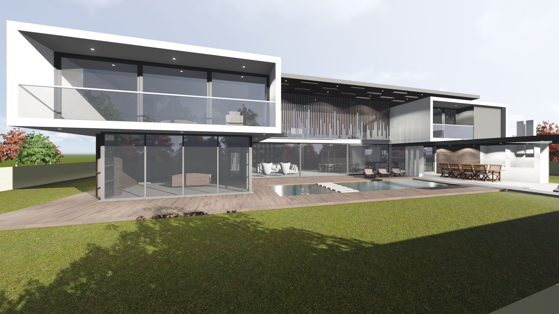 House Vallub, Green Code Designs Pty Ltd Green Code Designs Pty Ltd Modern Houses Glass