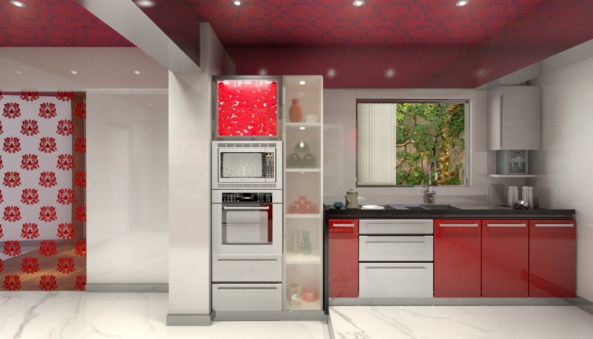 Lively Kitchen AAMRAPALI BHOGLE Kitchen Glass