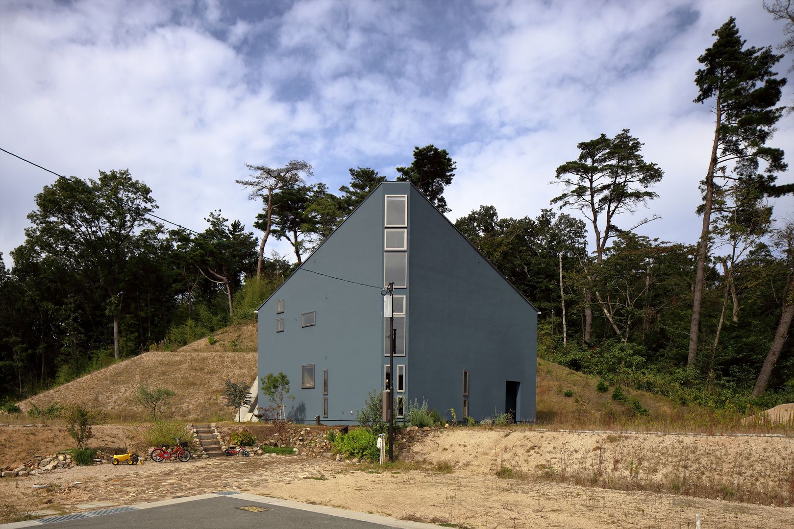 House in Kobe 藤原・室 建築設計事務所 現代房屋設計點子、靈感 & 圖片