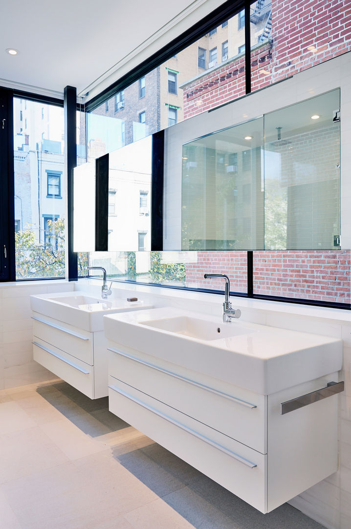 Park Slope Townhouse, Sarah Jefferys Design Sarah Jefferys Design Modern Bathroom