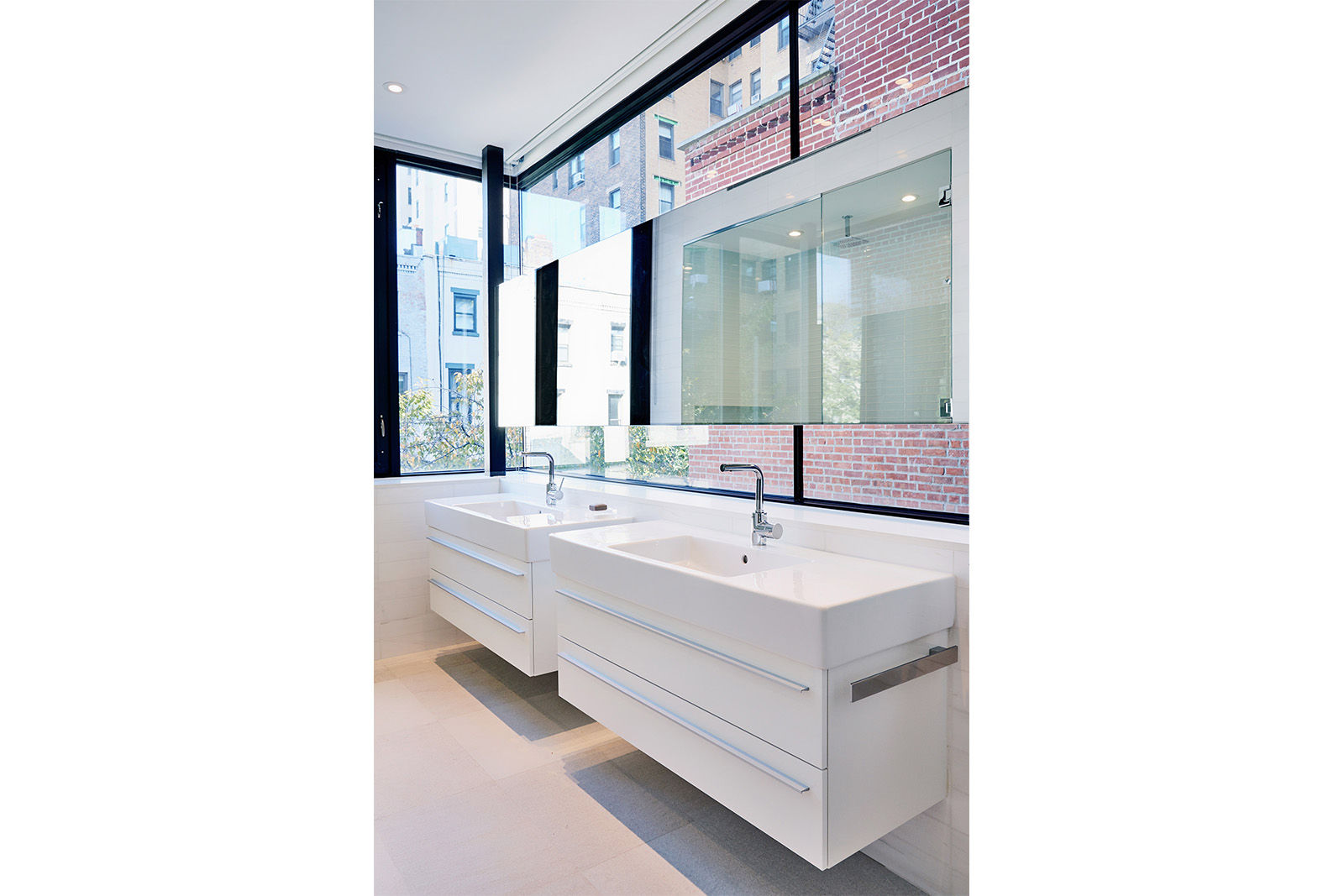 Park Slope Townhouse, Sarah Jefferys Design Sarah Jefferys Design Modern style bathrooms