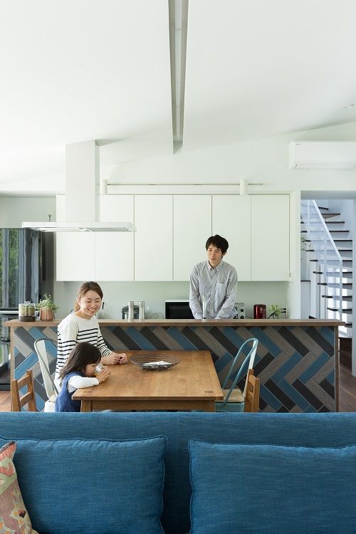 te to te, e do design 一級建築士事務所 e do design 一級建築士事務所 Modern kitchen