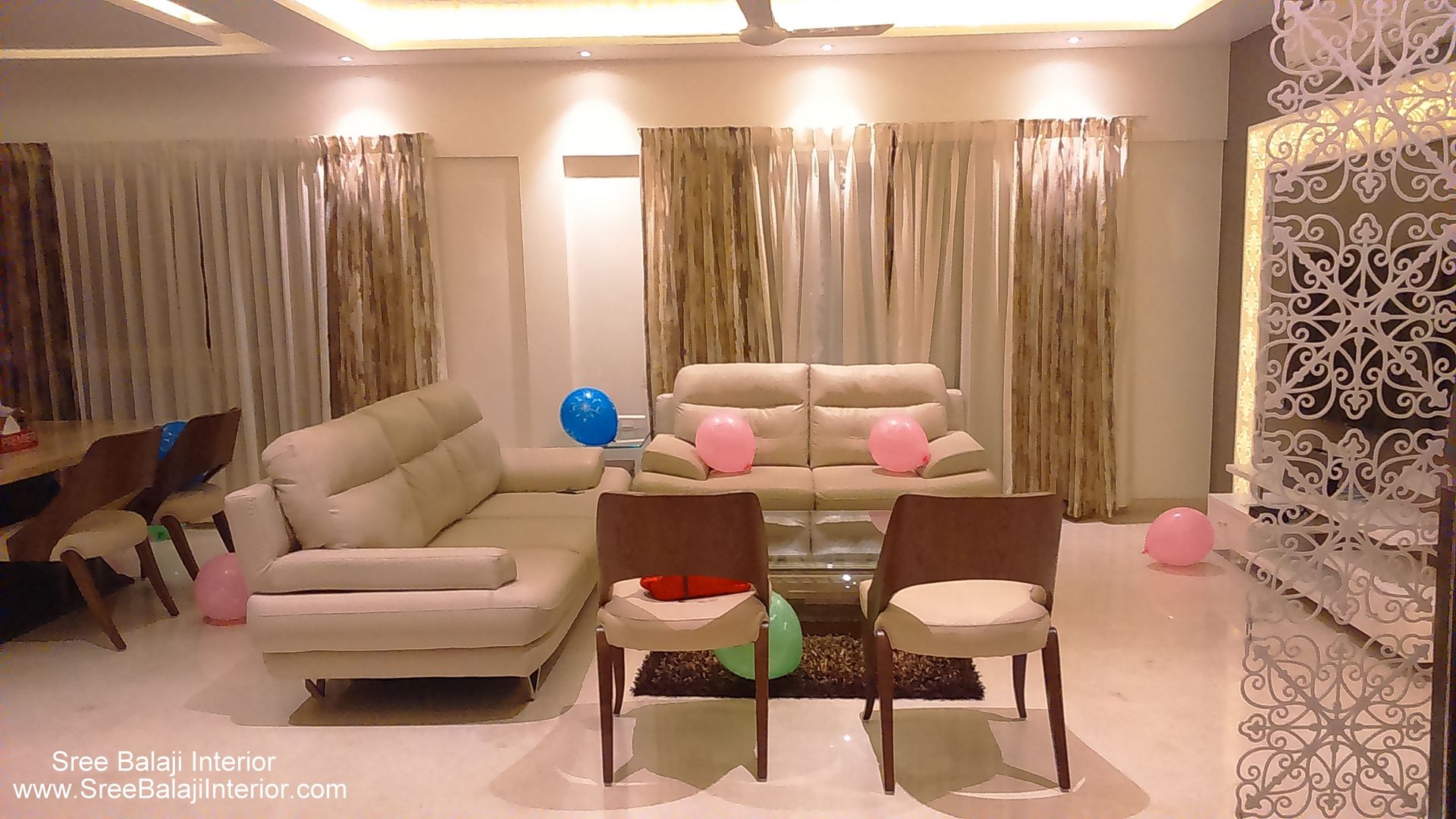 Interior of Residence, Sree Balaji Interior Sree Balaji Interior Гостиная в стиле модерн