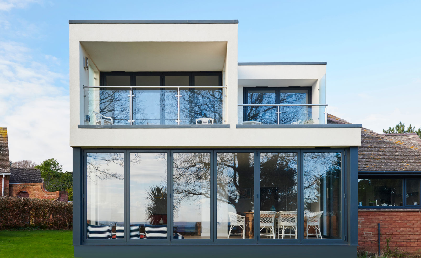 Boucher Road Exterior Barc Architects Casas de estilo moderno contemporary,modern