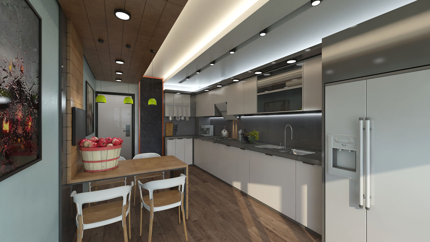 RESIDENCE, Meteor Mimarlık & Tasarım Meteor Mimarlık & Tasarım Modern kitchen