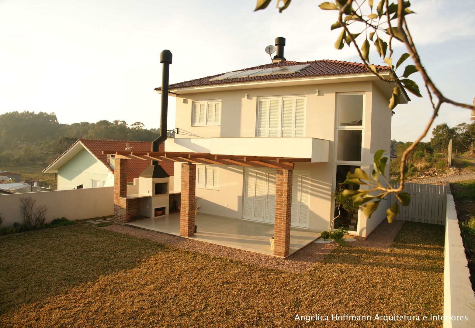 Ponte Seca, Angelica Hoffmann Arquitetura e Interiores Angelica Hoffmann Arquitetura e Interiores Nowoczesne domy