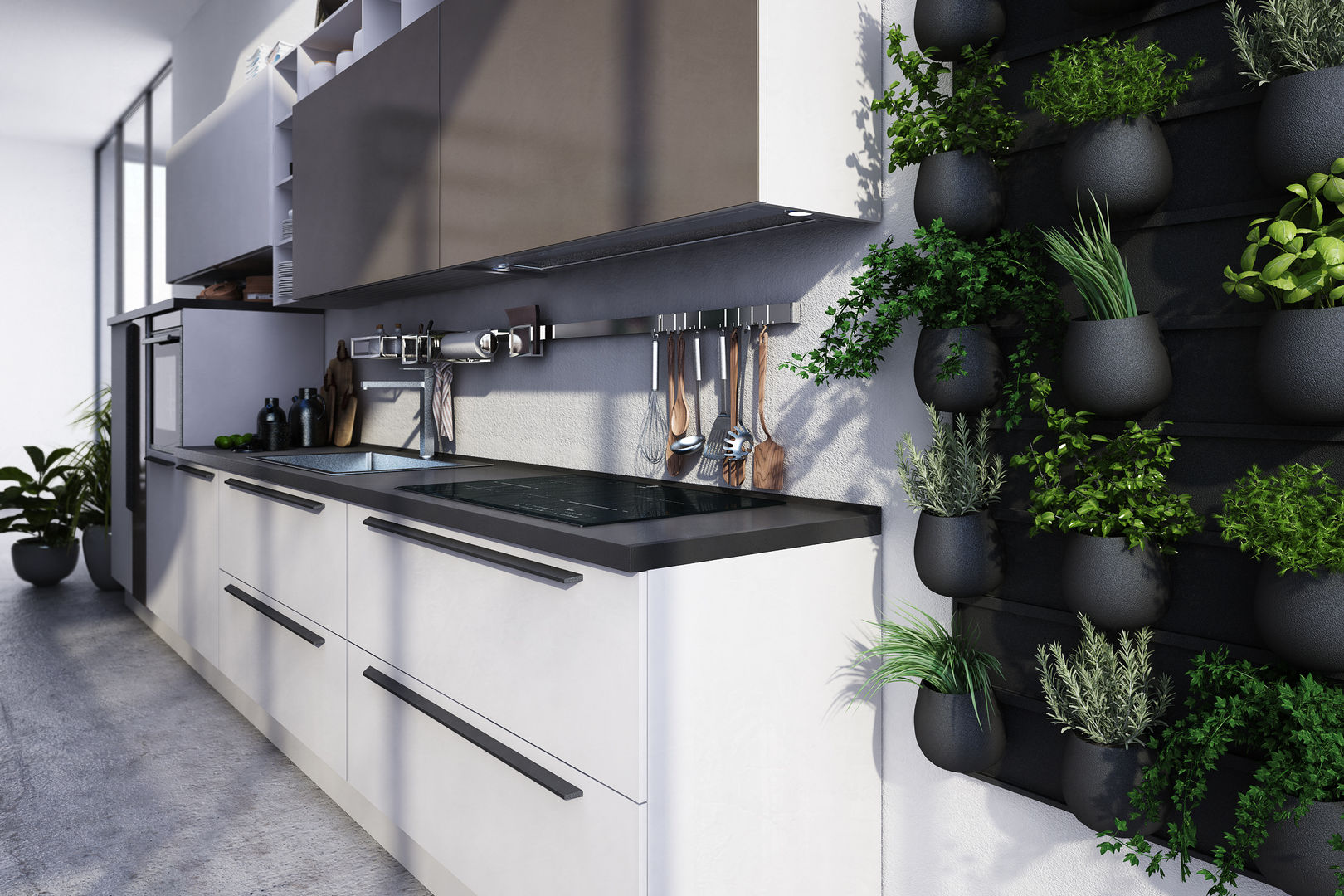 Cucine belle e moderne : Una luce naturale, Studio Gentile Studio Gentile Industrial style kitchen