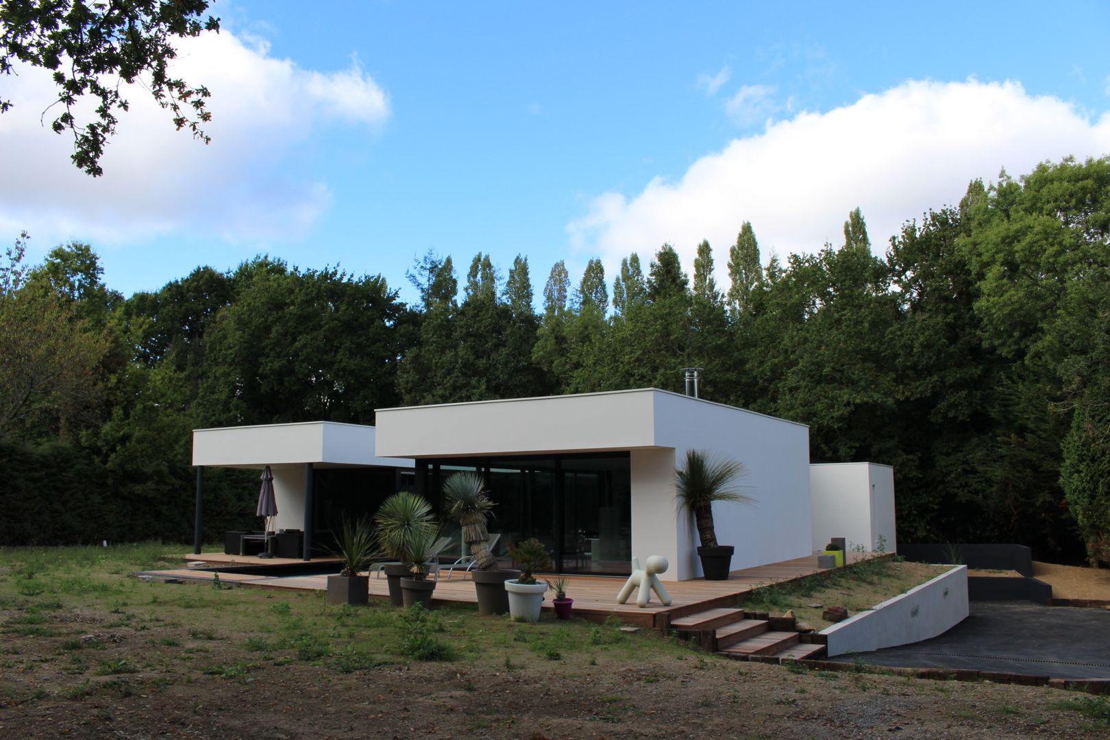 Black and White, AM architecture AM architecture Minimalist house