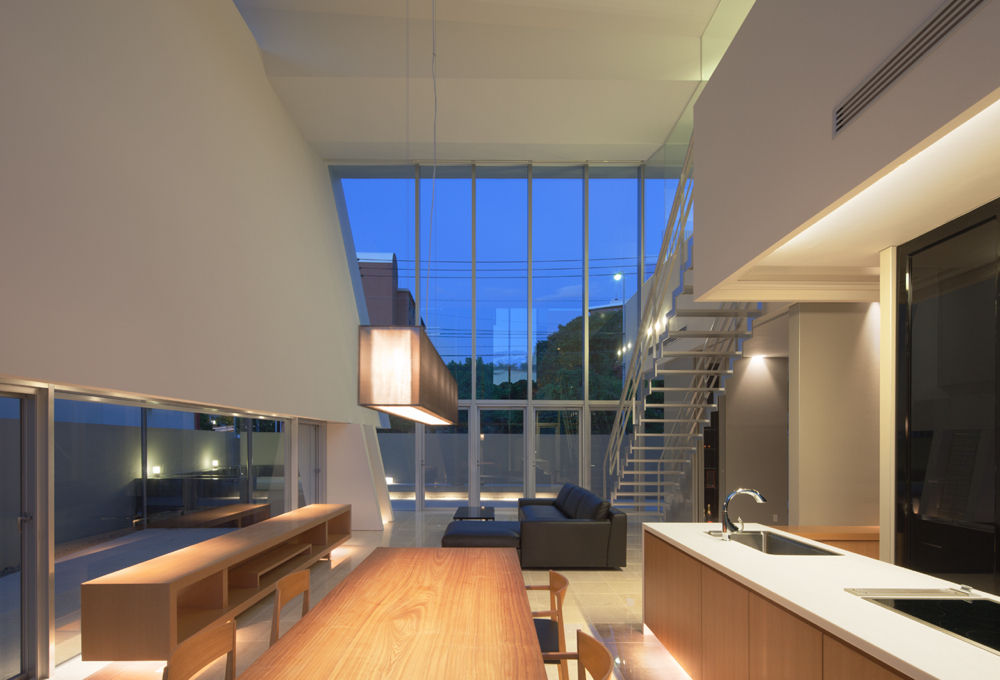 KS-house, 森裕建築設計事務所 / Mori Architect Office 森裕建築設計事務所 / Mori Architect Office غرفة السفرة