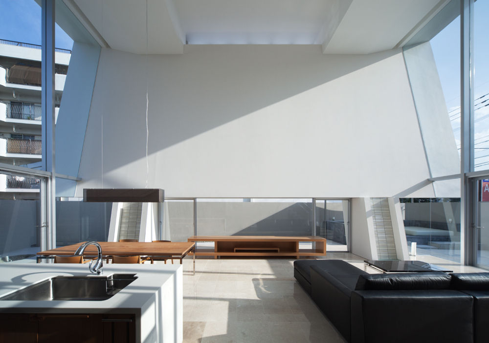 KS-house, 森裕建築設計事務所 / Mori Architect Office 森裕建築設計事務所 / Mori Architect Office Modern living room