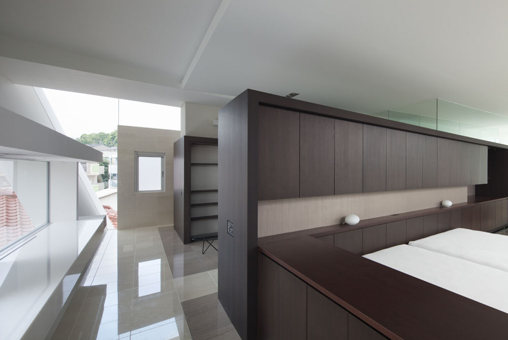 KS-house, 森裕建築設計事務所 / Mori Architect Office 森裕建築設計事務所 / Mori Architect Office Modern style bedroom