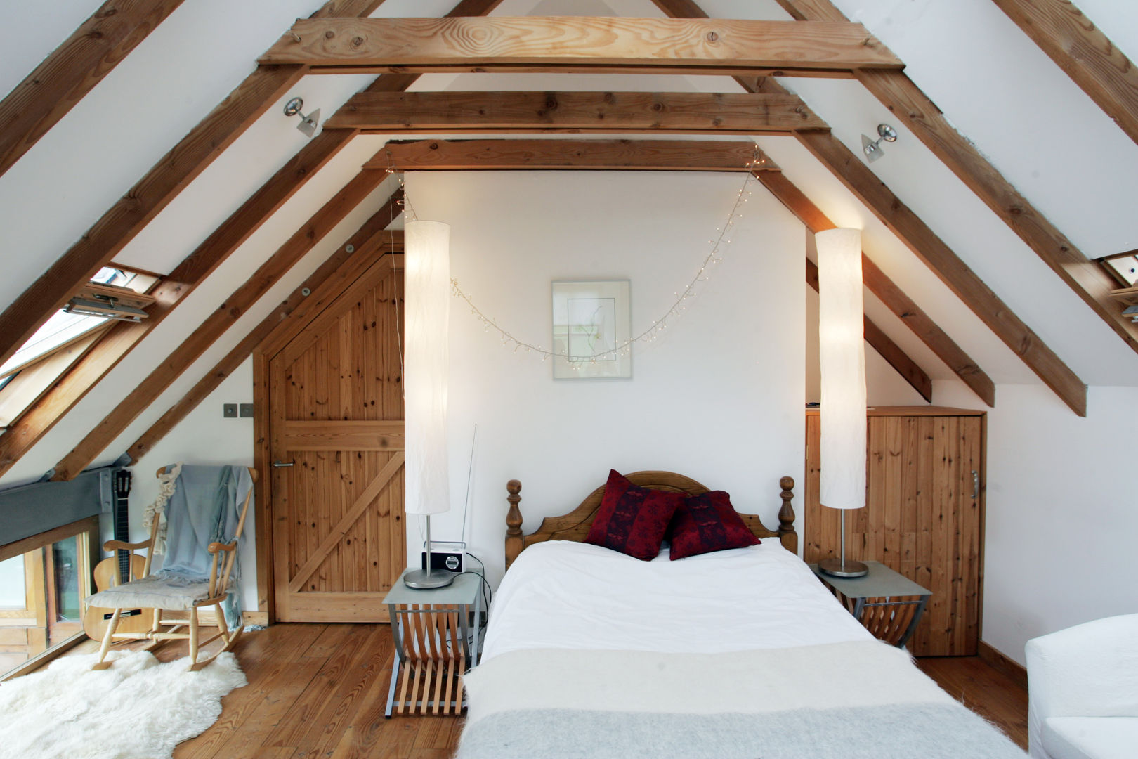 Mill O Braco - Family home - Aberdeenshire - Scotland Retool architecture 컨트리스타일 침실 Hay Loft Sleeping