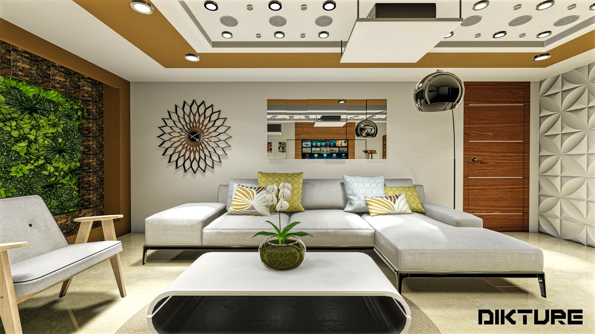 homify Modern Media Room Accessories & decoration