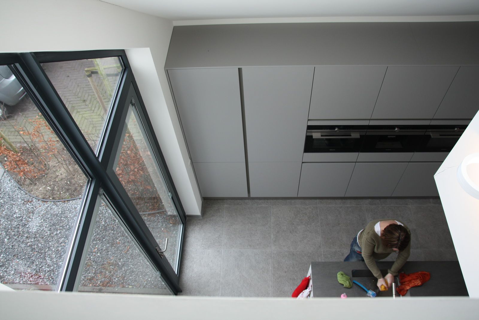 Villa in Vleuten, Architectenbureau Jules Zwijsen Architectenbureau Jules Zwijsen Modern style kitchen