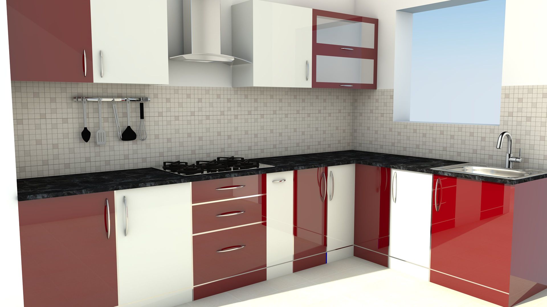 Modular Kitchen , ServiceBELL Solutions PVT Ltd ServiceBELL Solutions PVT Ltd Cocinas de estilo moderno Contrachapado