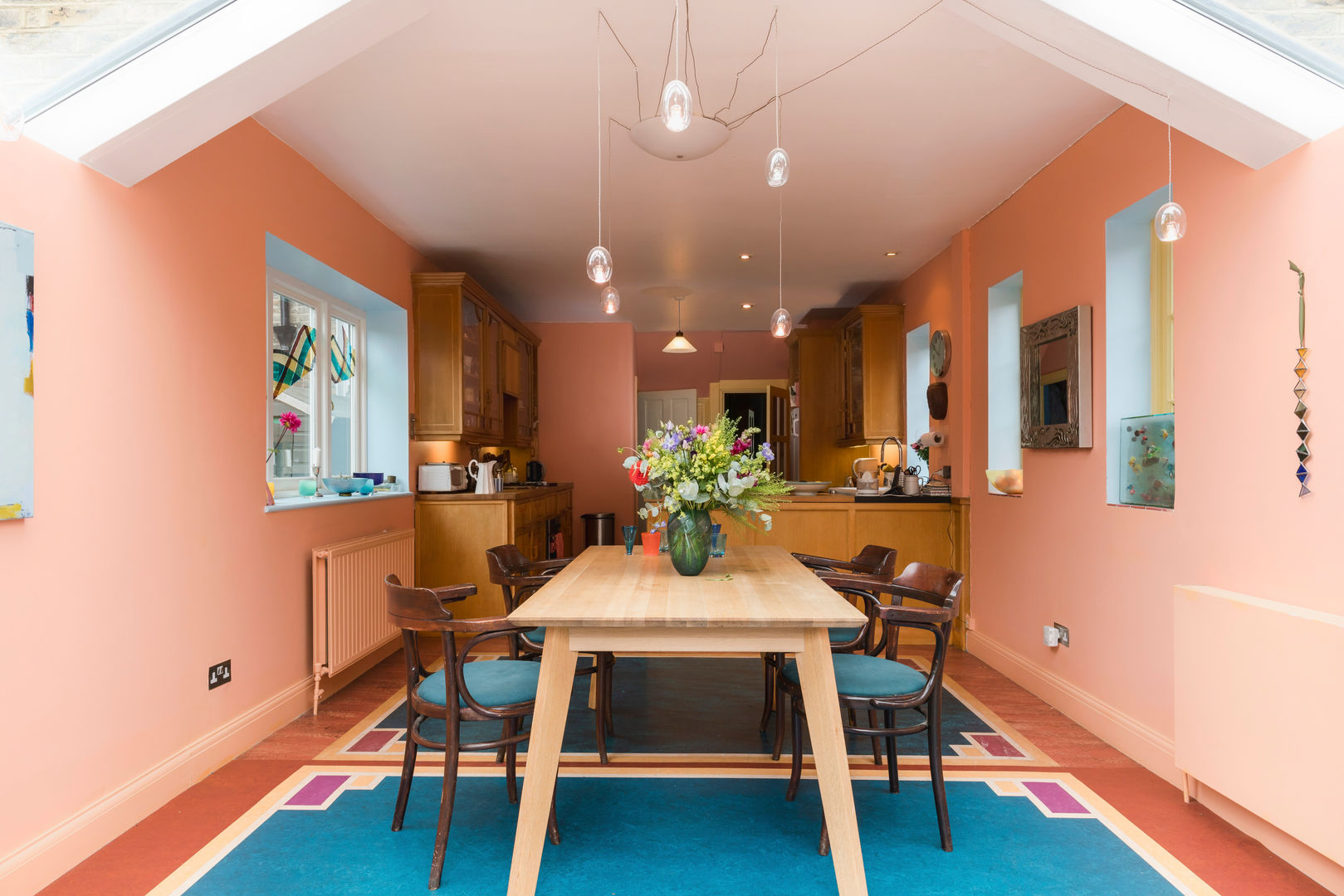 Kitchen extension in Queens Park, London, Studio 29 Architects ltd Studio 29 Architects ltd Salas de estar ecléticas