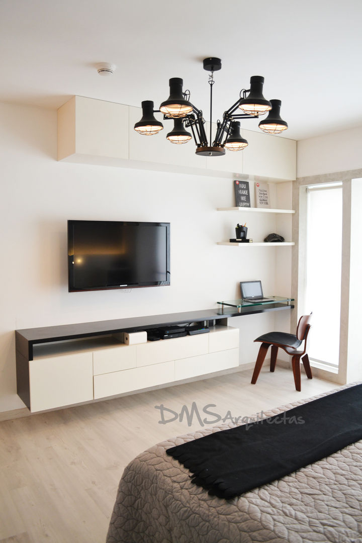 Departamento Barranco, DMS Arquitectas DMS Arquitectas Moderne slaapkamers