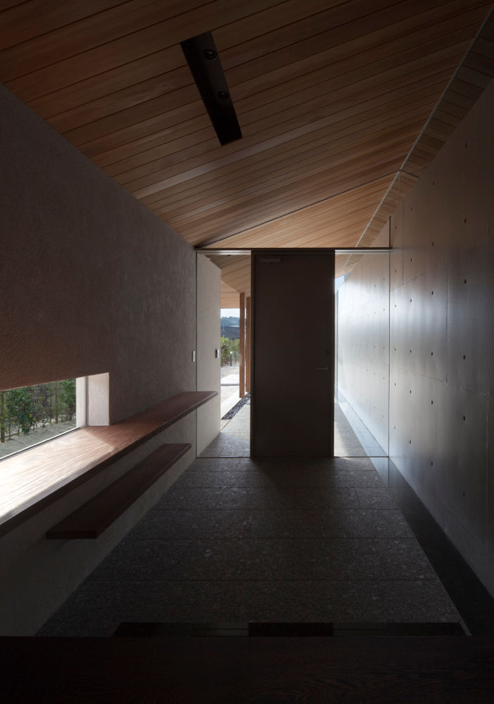 小石原の家, 森裕建築設計事務所 / Mori Architect Office 森裕建築設計事務所 / Mori Architect Office الممر الحديث، المدخل و الدرج