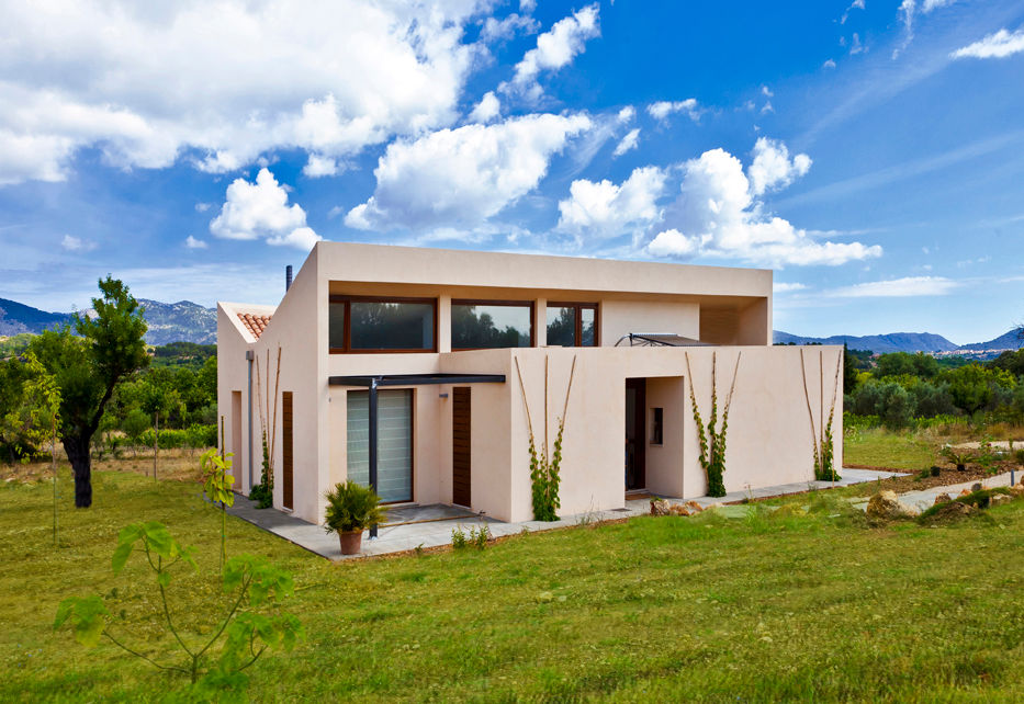 Single family house in Moscari, Tono Vila Architecture & Design Tono Vila Architecture & Design 現代房屋設計點子、靈感 & 圖片