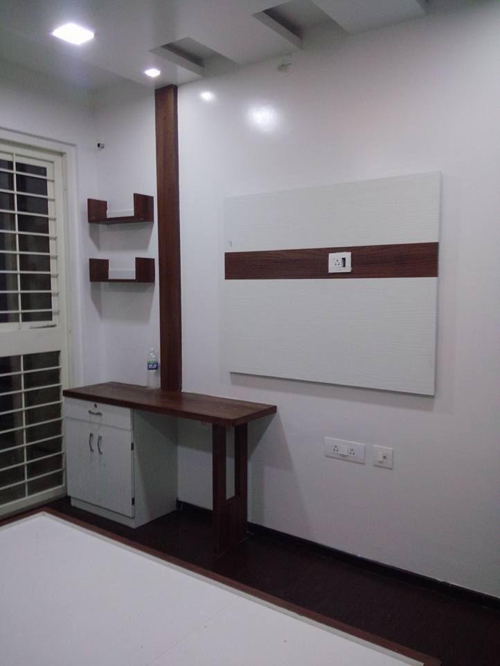 2 BHK RESIDENTIAL PROJECT @2016, SHARADA INTERIORS SHARADA INTERIORS Modern style bedroom