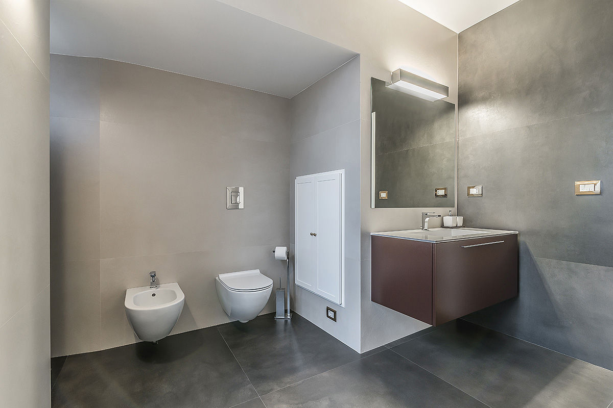 Ristrutturazione appartamento Bari, Centro Storico, Facile Ristrutturare Facile Ristrutturare Banheiros modernos
