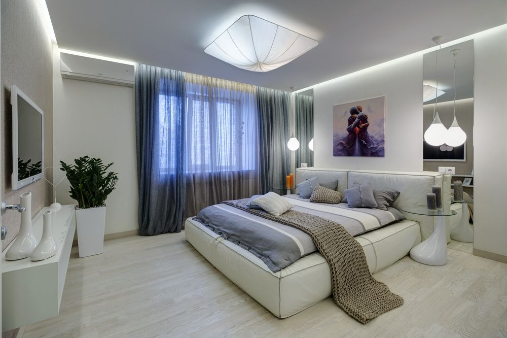 Apartments for stylish women, Natali Vasilinka Natali Vasilinka Modern style bedroom