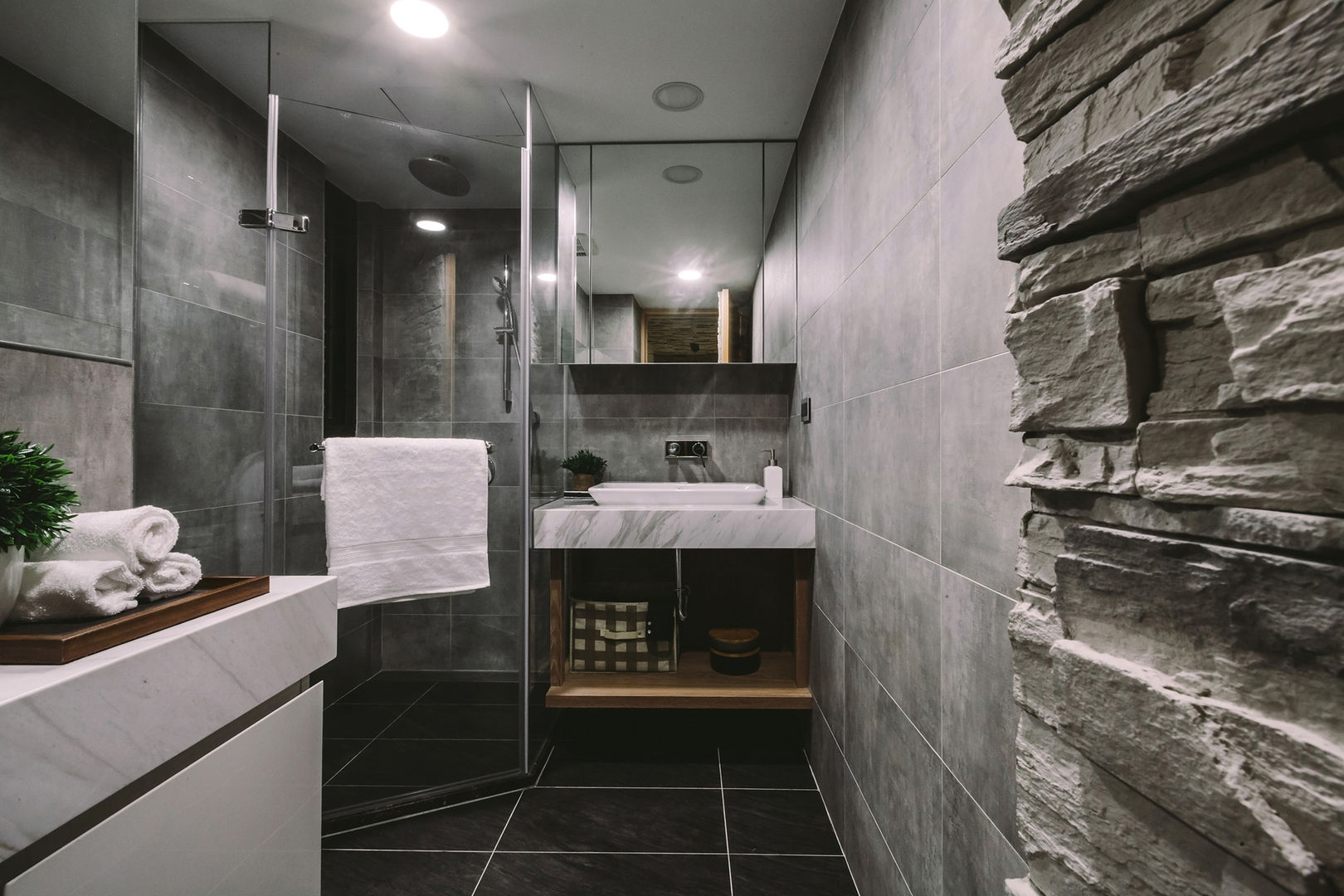 原生, 澄穆空間設計 澄穆空間設計 Scandinavian style bathroom