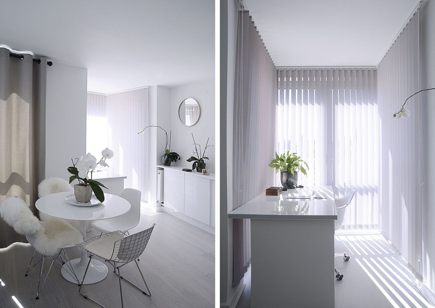 Dining Room and Study Collective Works Oficinas de estilo minimalista