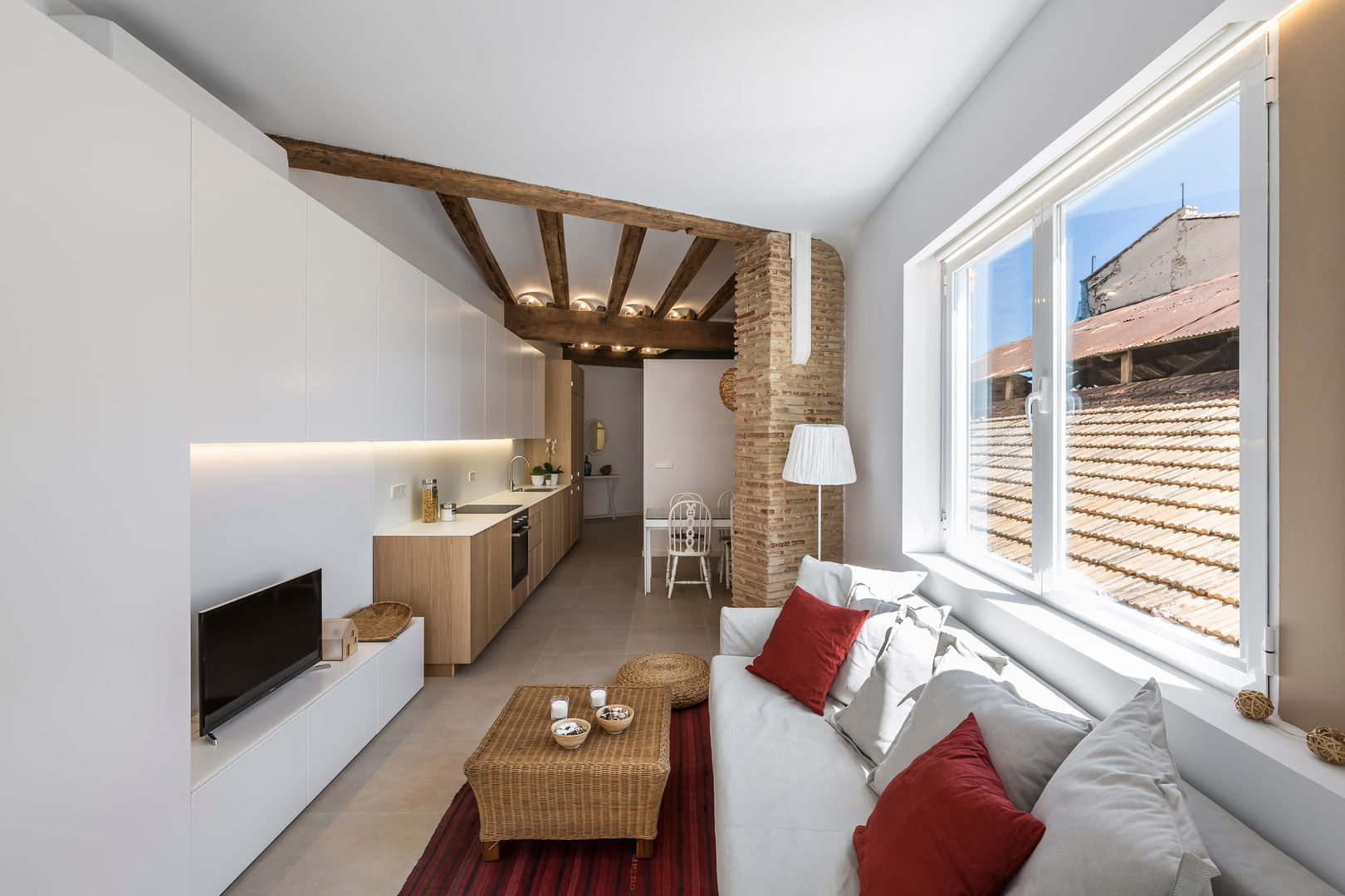 reforma vivienda en el carmen, versea arquitectura versea arquitectura Living room