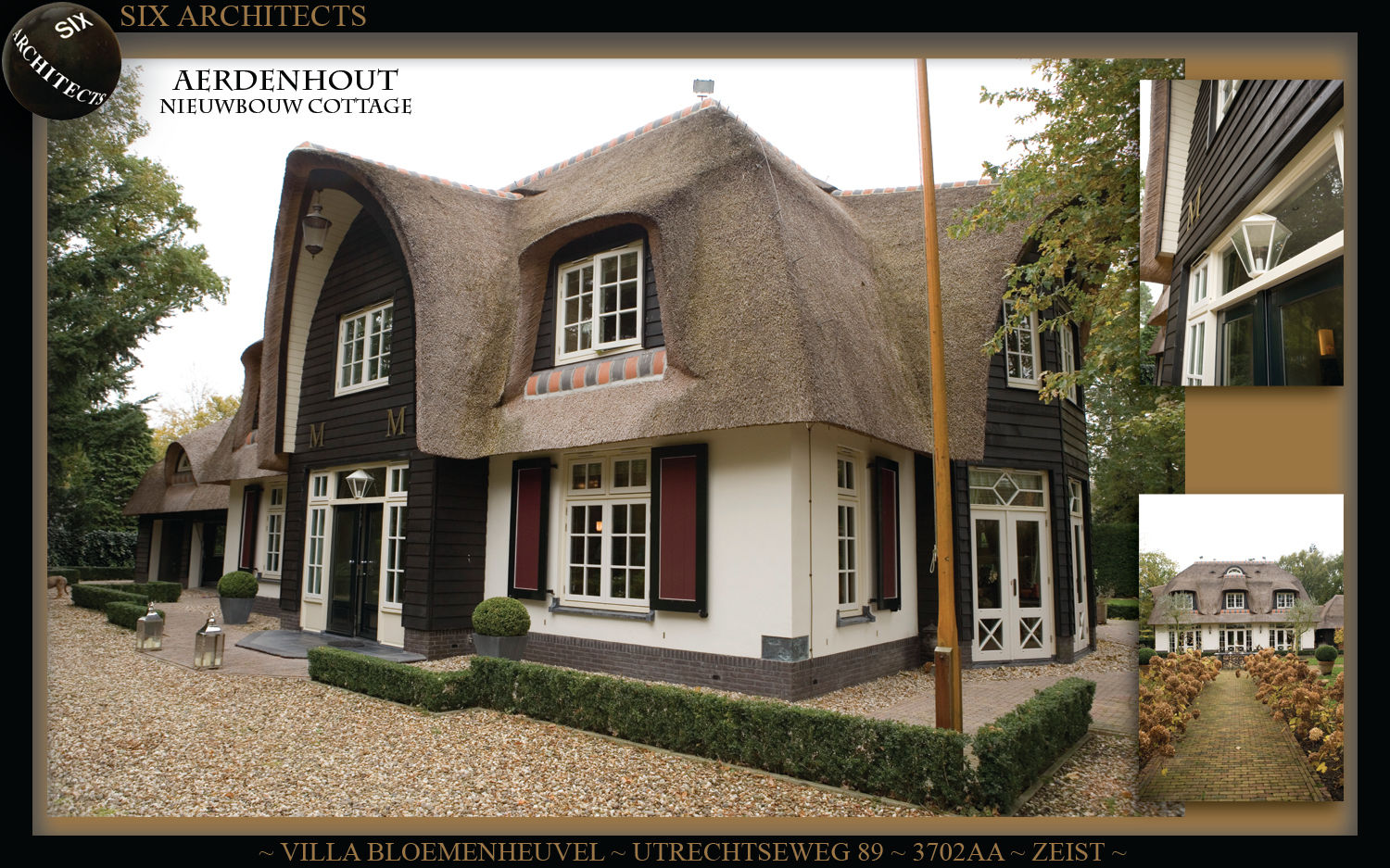 Nieuwbouw cottage Aerdenhout, six architects six architects Classic style houses