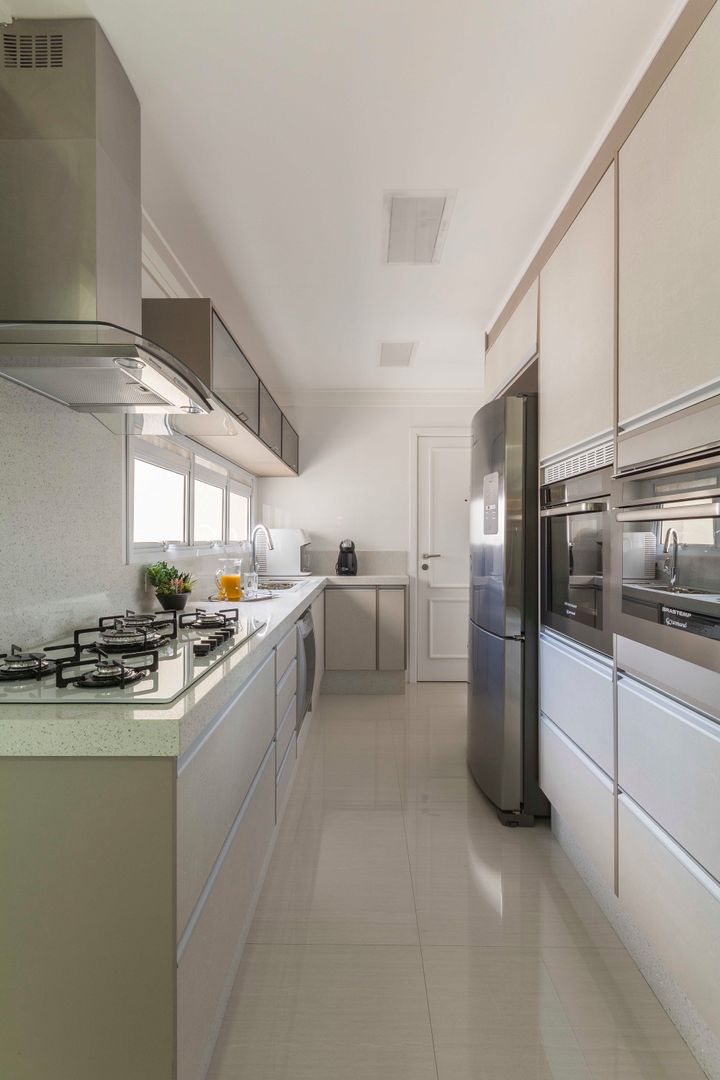 Apartamento São Bernardo do Campo, Silvana Borzi Design Silvana Borzi Design Cocinas de estilo moderno