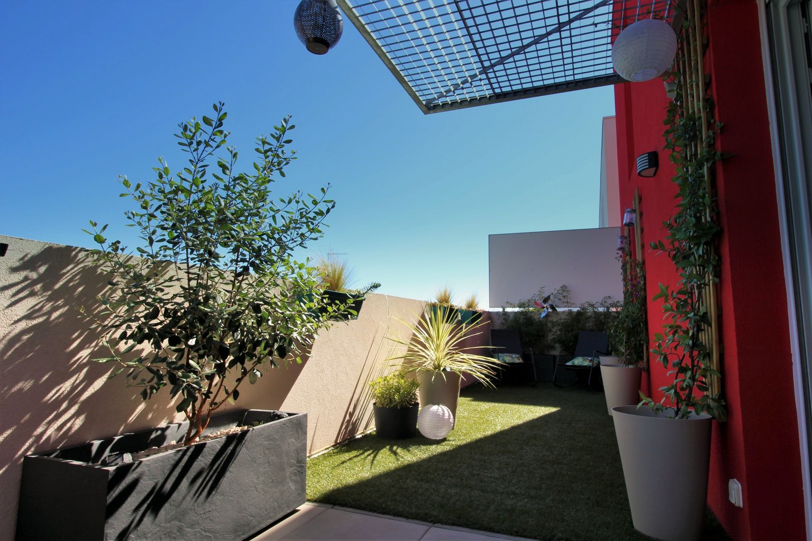 Une terrasse en ville de 25 m2, Les Jardins de Marion Les Jardins de Marion