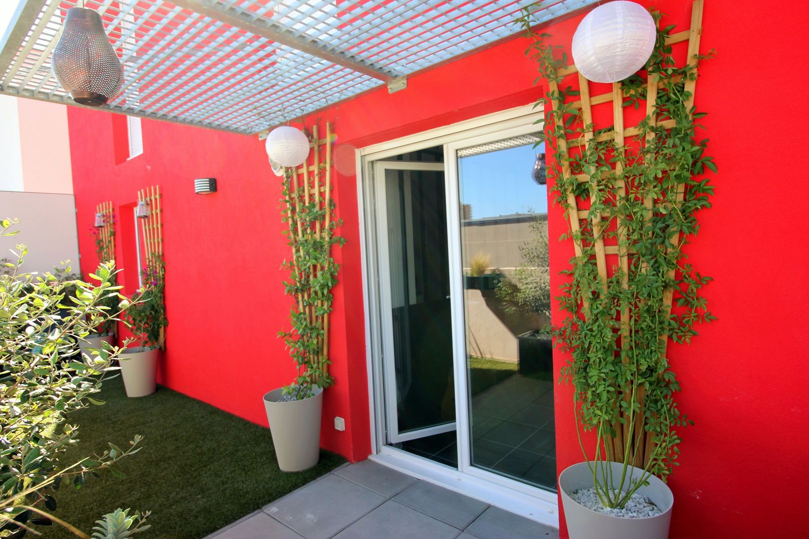 Une terrasse en ville de 25 m2, Les Jardins de Marion Les Jardins de Marion