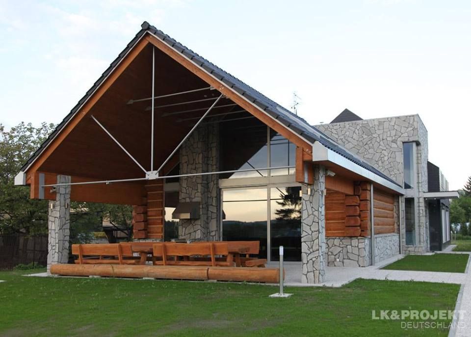 Dieses Haus ist einfach mal anders. Unser Projekt LK&684, LK&Projekt GmbH LK&Projekt GmbH 모던스타일 주택