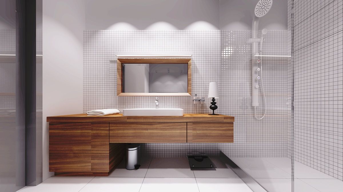 homify Baños de estilo ecléctico Cerámico