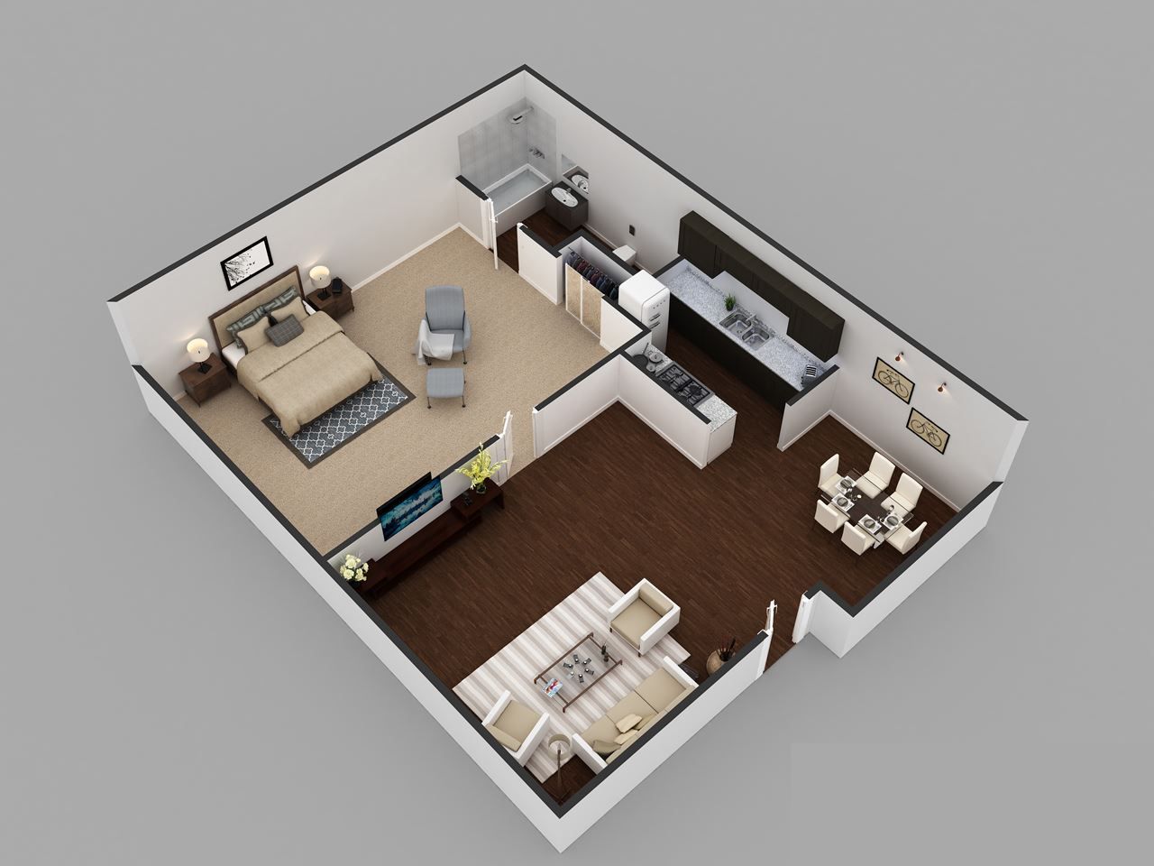 Floor Plan For 3D Luxurious Home KCL-Solutions Architectural Floor